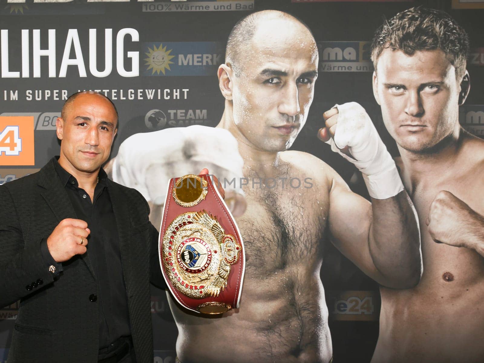 Super middleweight boxer Arthur Abraham (Team Sauerland) at SAT1 Ran - Boxing on 16.07.2016 in the Max-Schmeling-Halle Berlin