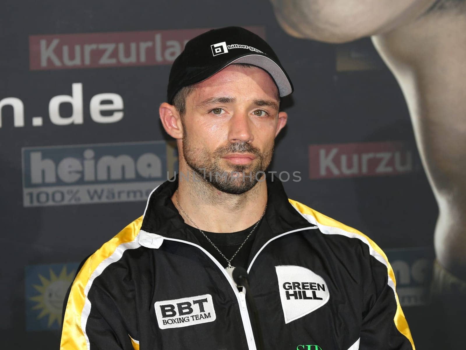 WBA super middleweight boxing champion Giovanni De Carolis at SAT1 Ran - Boxing on 16.07.2016 in the Max-Schmeling-Halle Berlin