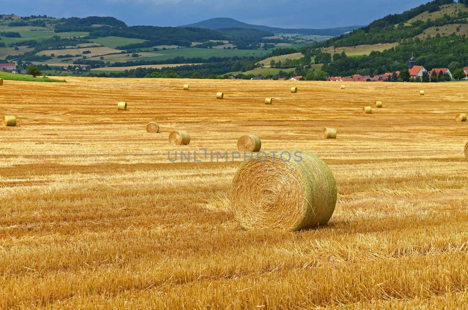 Straw bales