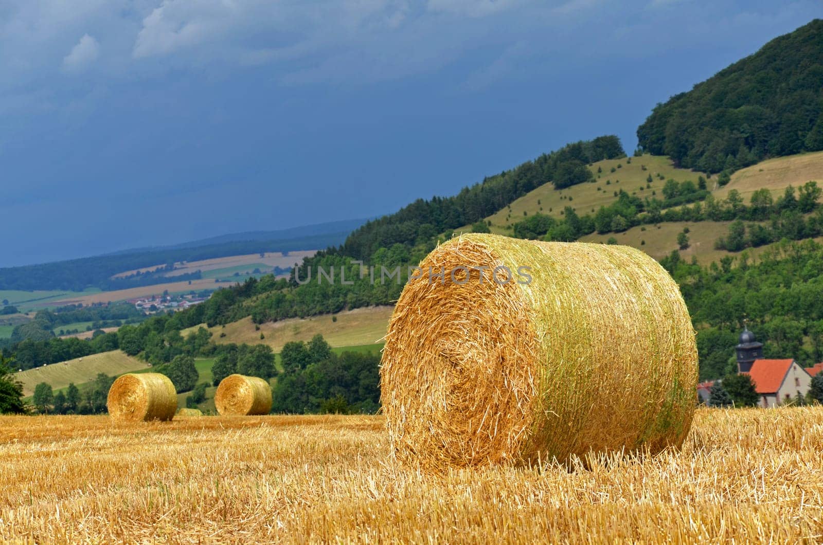 Straw bales