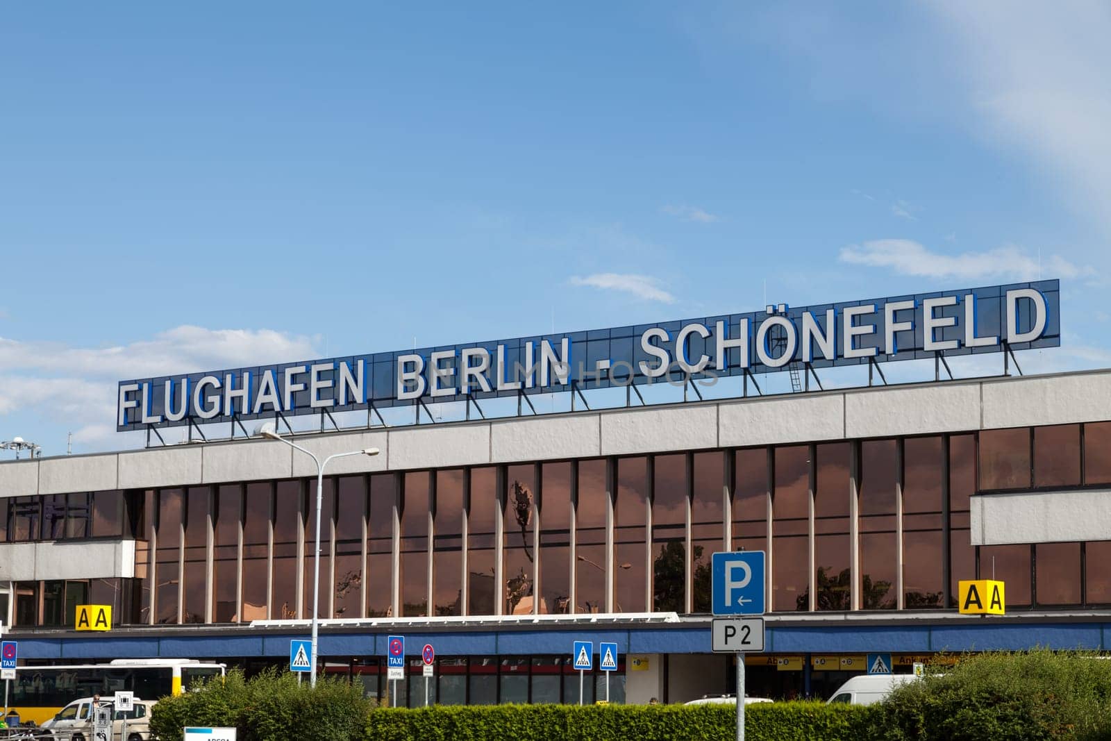 flughafen schoenefeld old airport near berlin