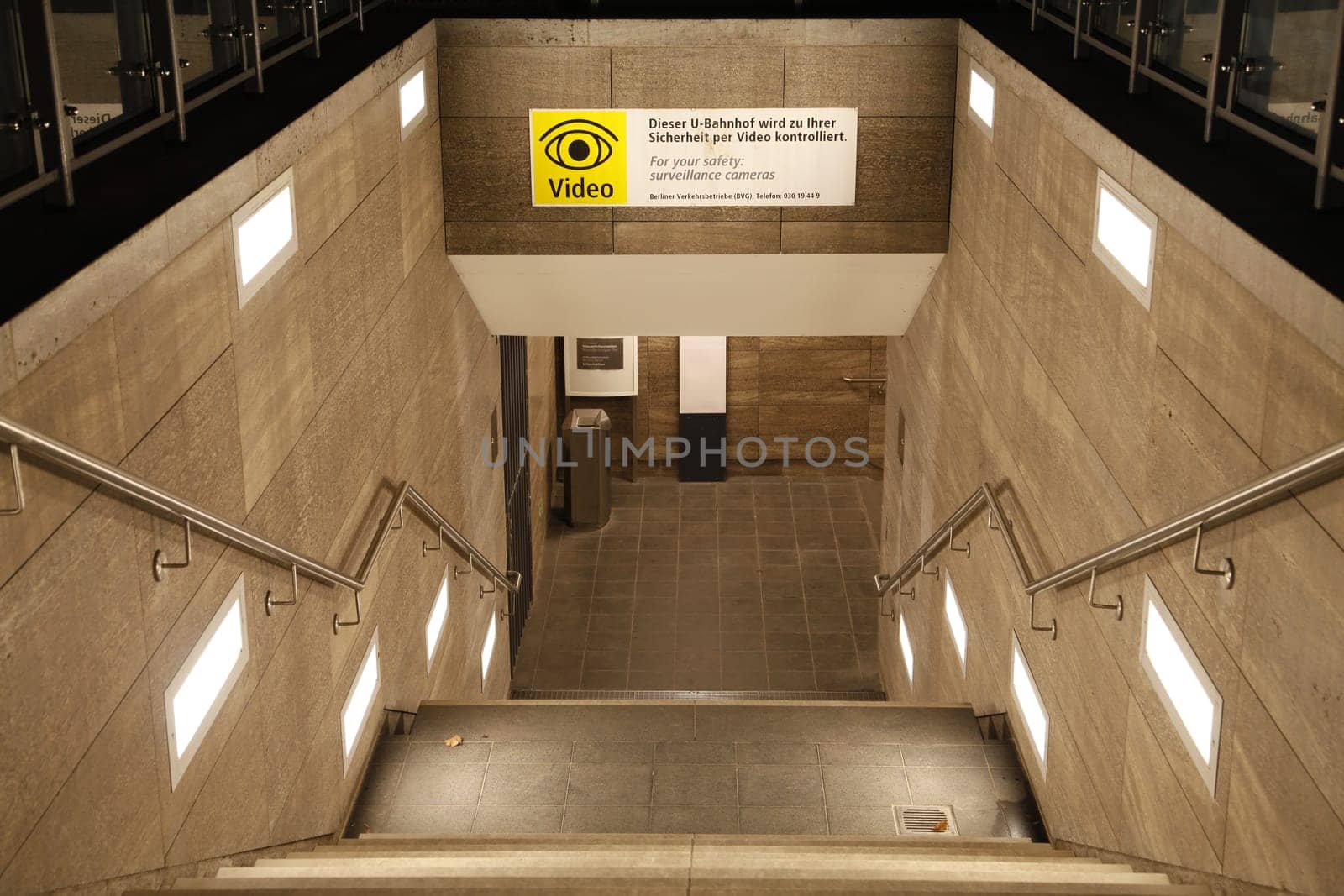entrance under the linden underground entrance berlin