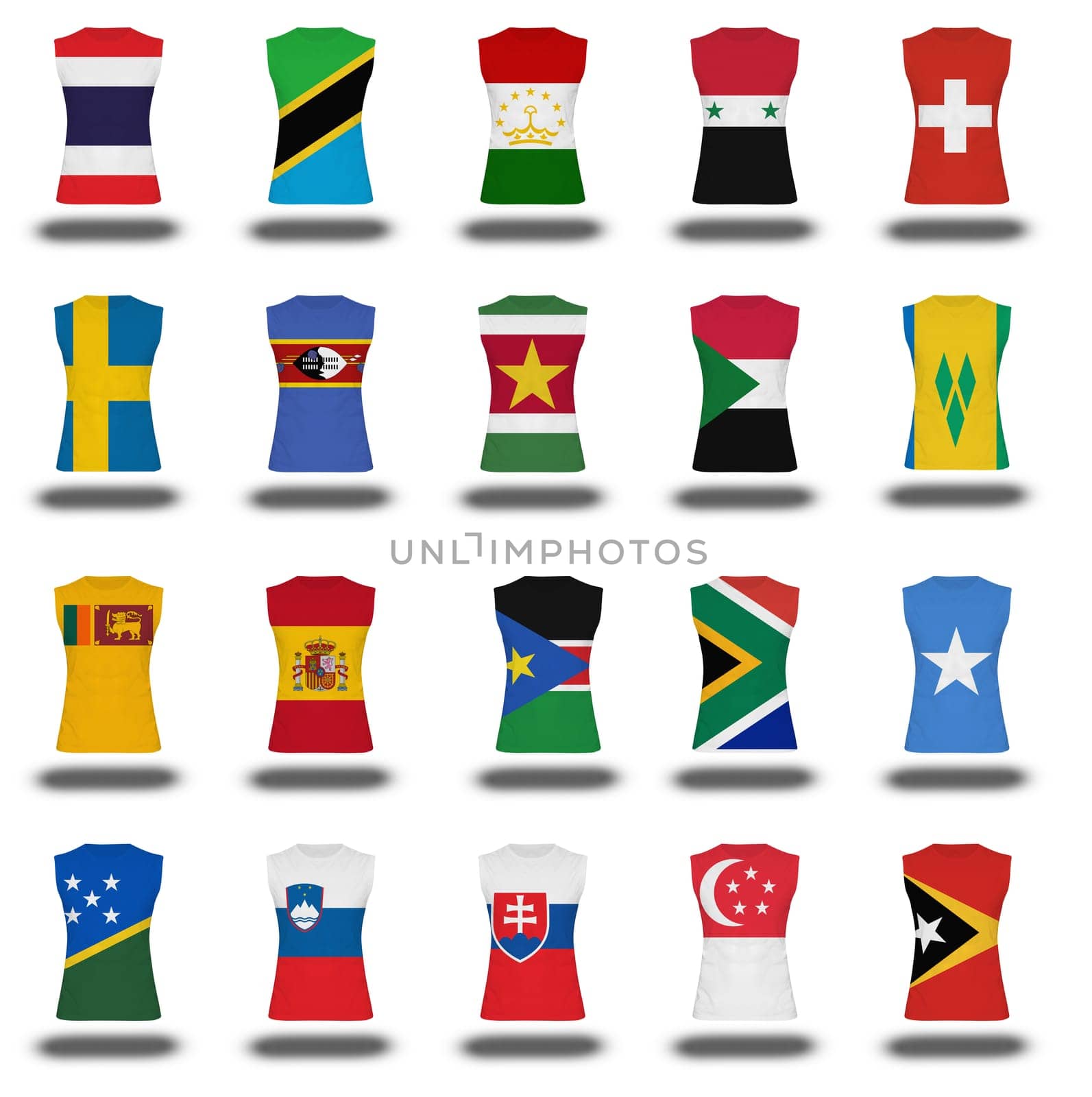compilation of nationals flag shirt icon on white background part 9 \ 10