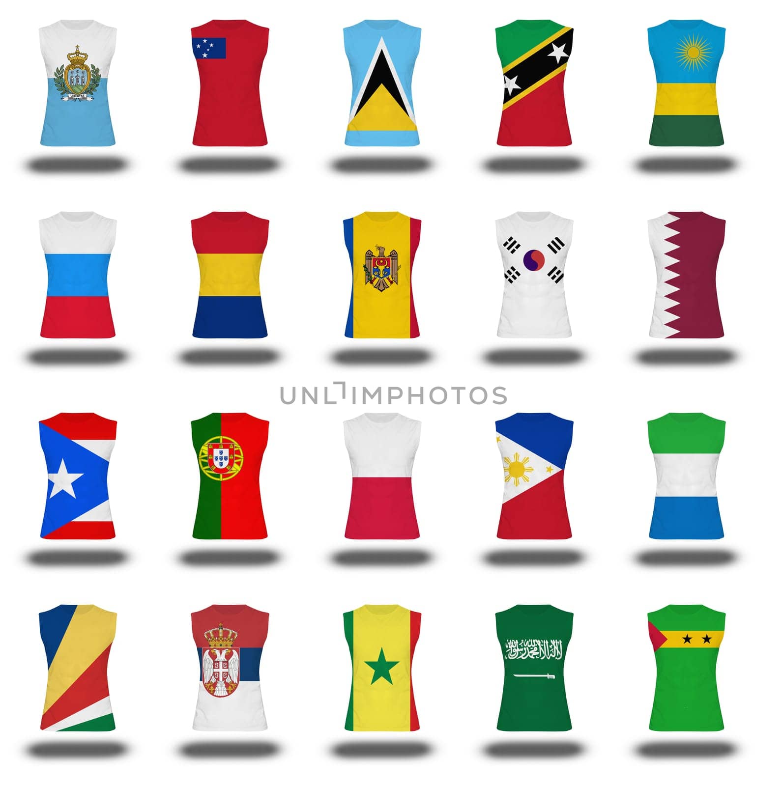 compilation of nationals flag shirt icon on white background part 8 \ 10