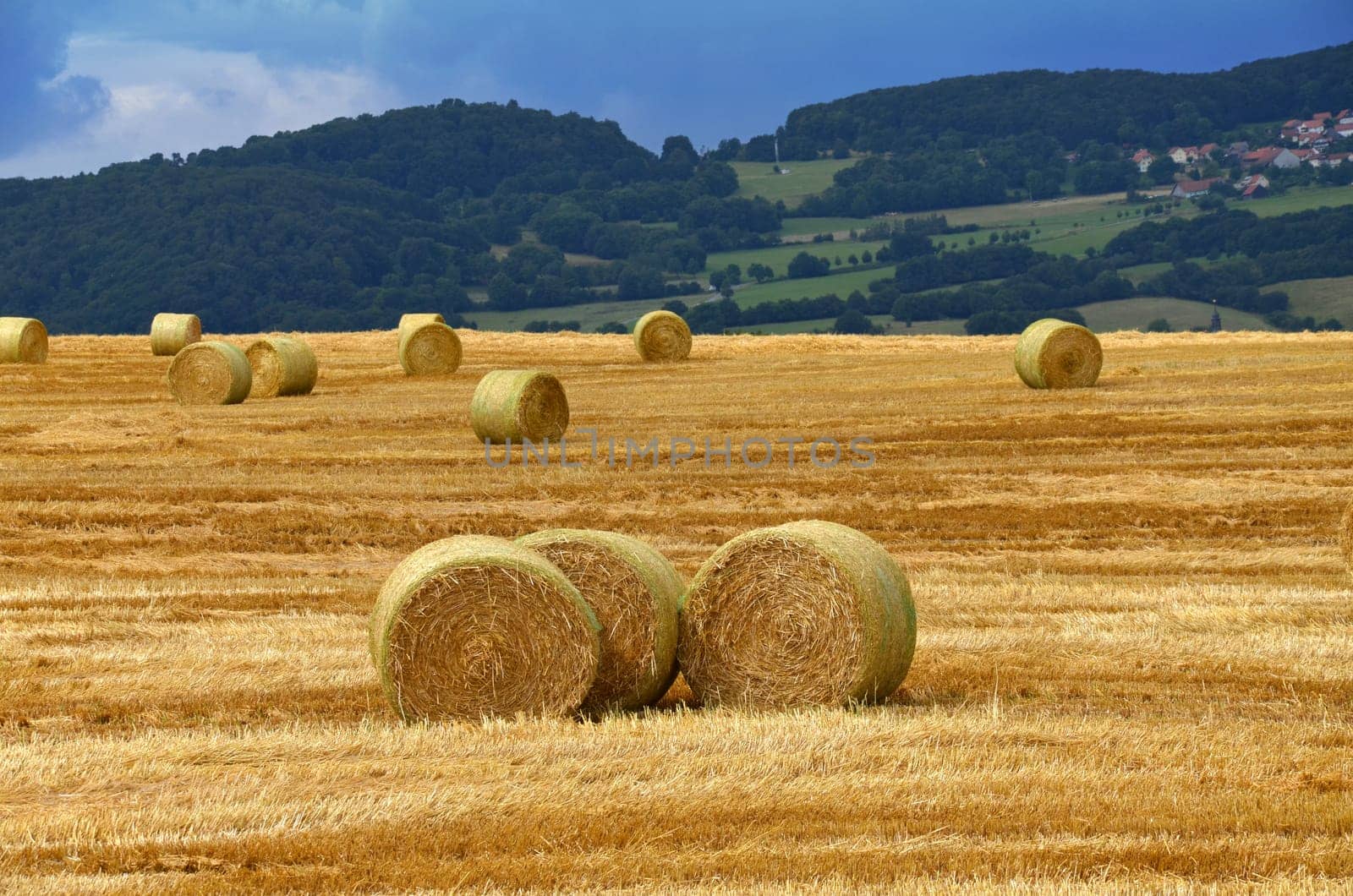 Straw bales