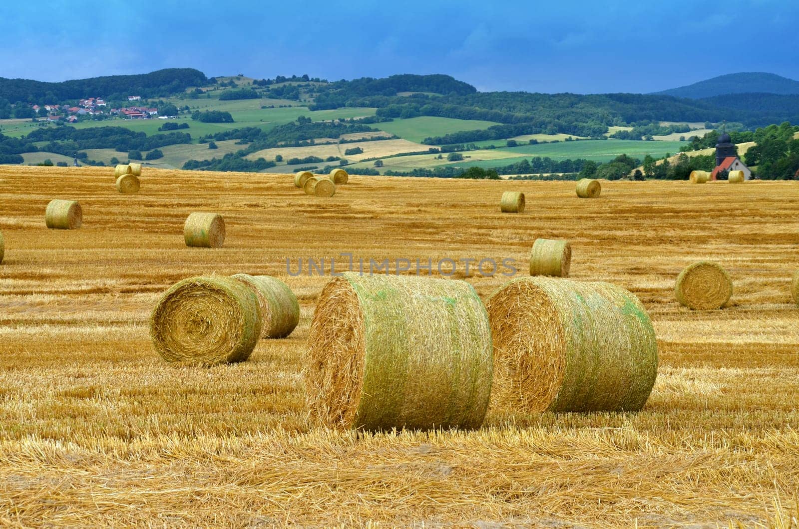 Straw bales
