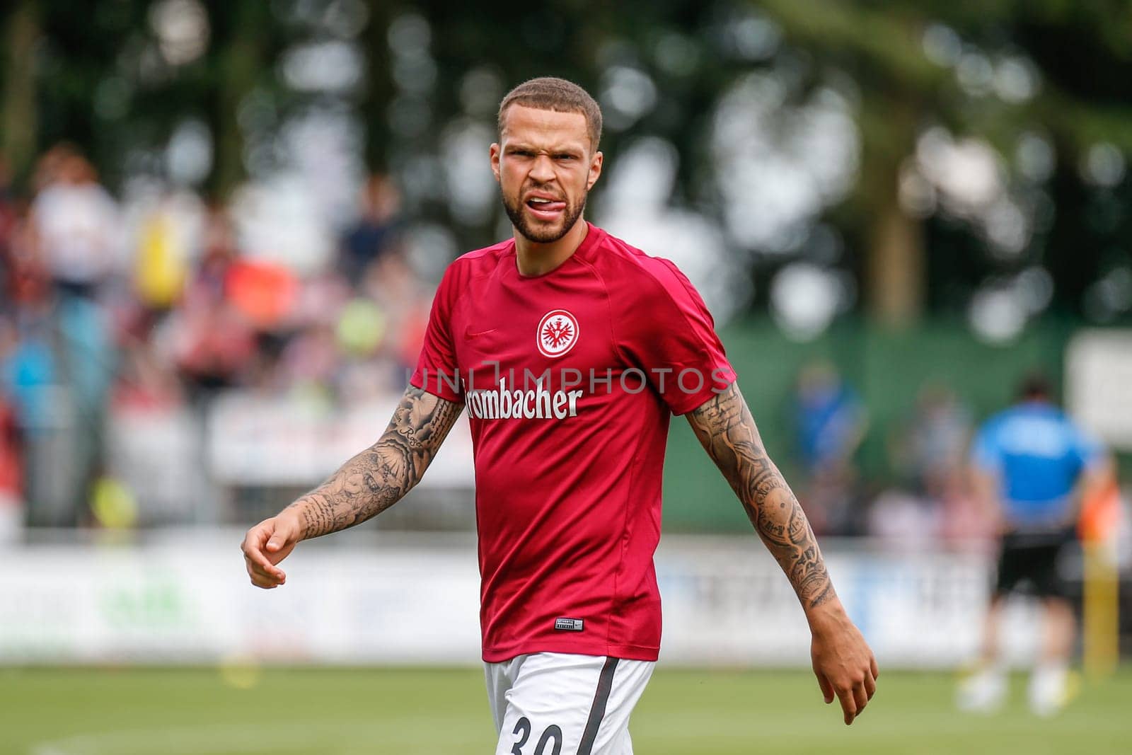 Luc Castaignos (Eintracht Frankfurt) - TSV Steinbach vs. Eintracht Frankfurt on 30.07.2016 (Photo: Fingerhut)