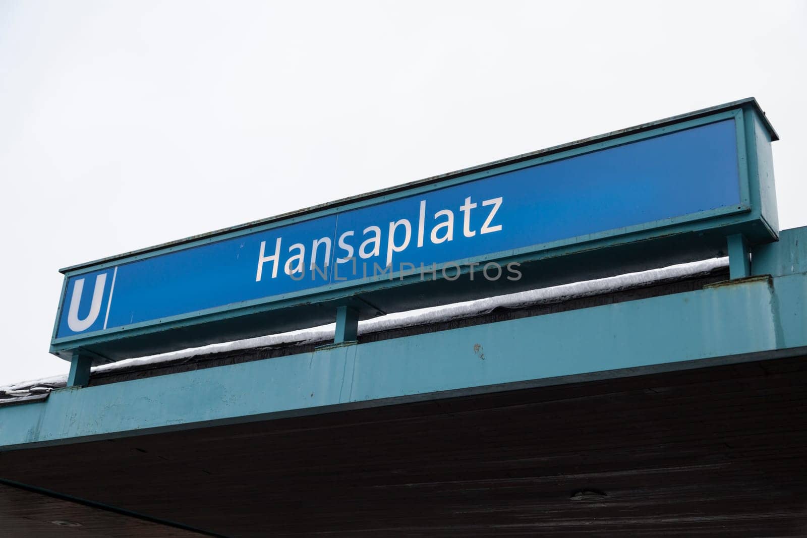 Hansaplatz U-Bahn station in Berlin