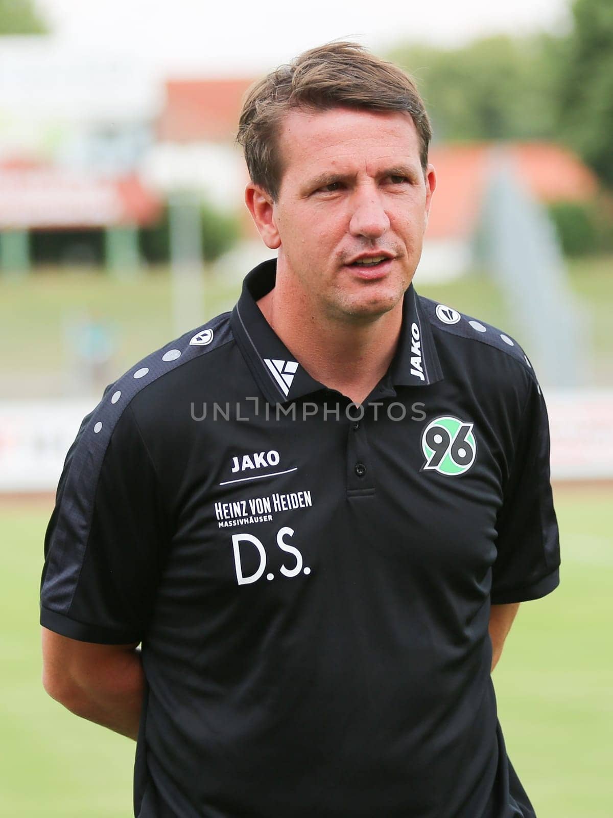 Head coach Daniel Stendel ( Hannover 96 2.Bundesliga-Saison 2016-17 ) at the friendly match FC Erzgebirge Aue - Hannover 96 on 27.July 2016 in the Friedensstadion Halberstadt