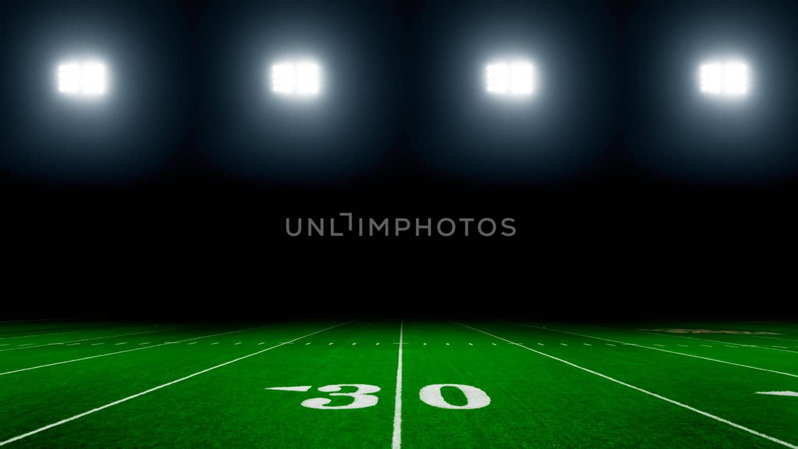 American stadium lights background