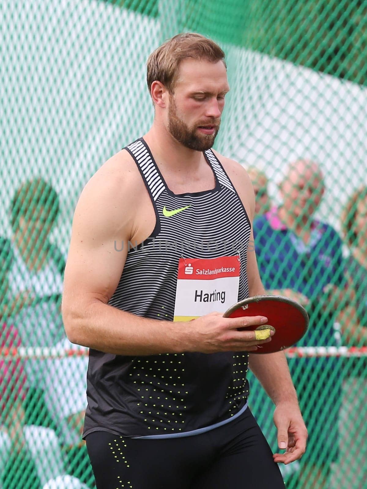 German discus thrower Robert Harting (SCC Berlin) at the Schönebecker SoleCup 2016 in Schönebeck/Elbe