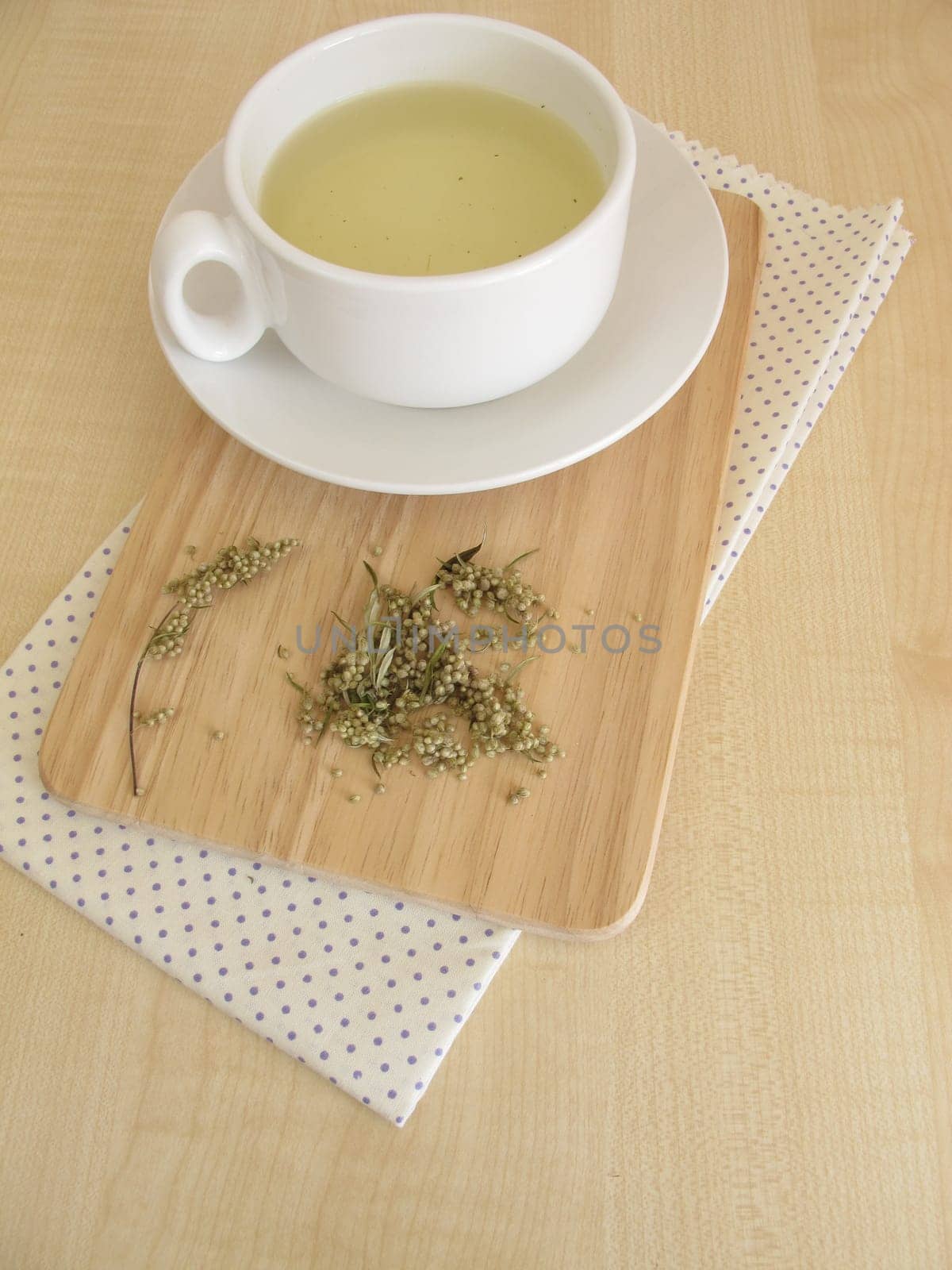 Mugwort tea