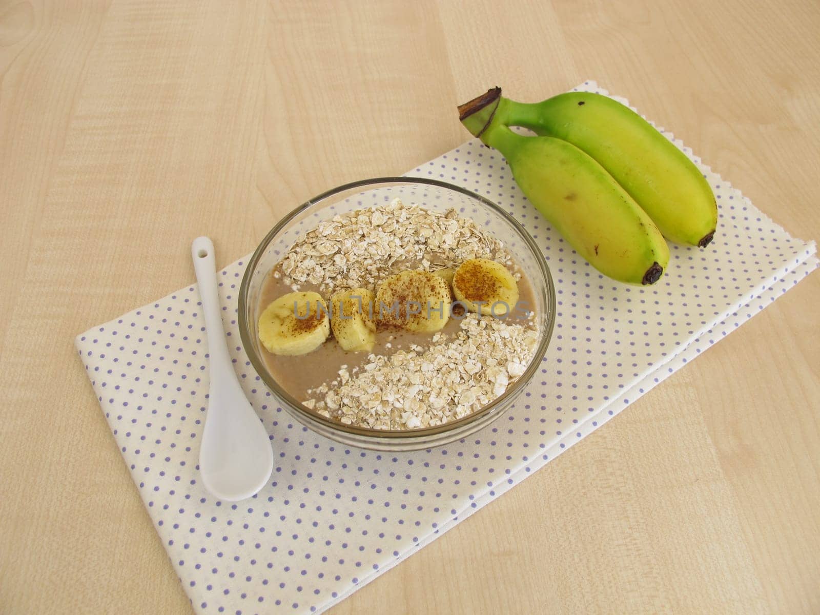 Coffee Smoothie Bowl with Banana