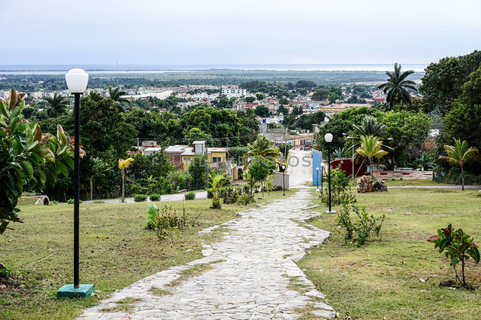 View over trinidad City, Cuba from above