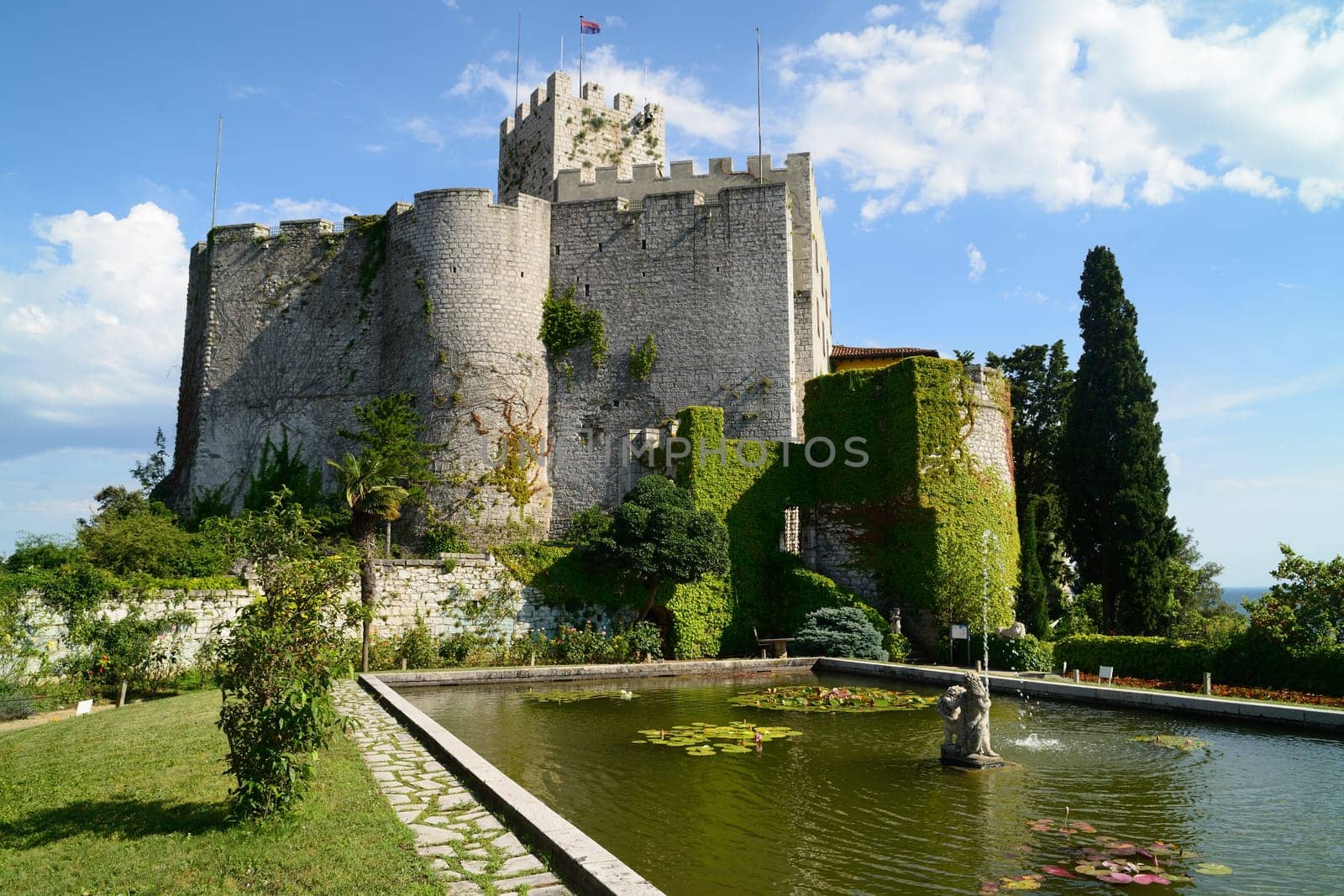 Castle of Duino in Duino-Aurisina (12km from Trieste), Italy.