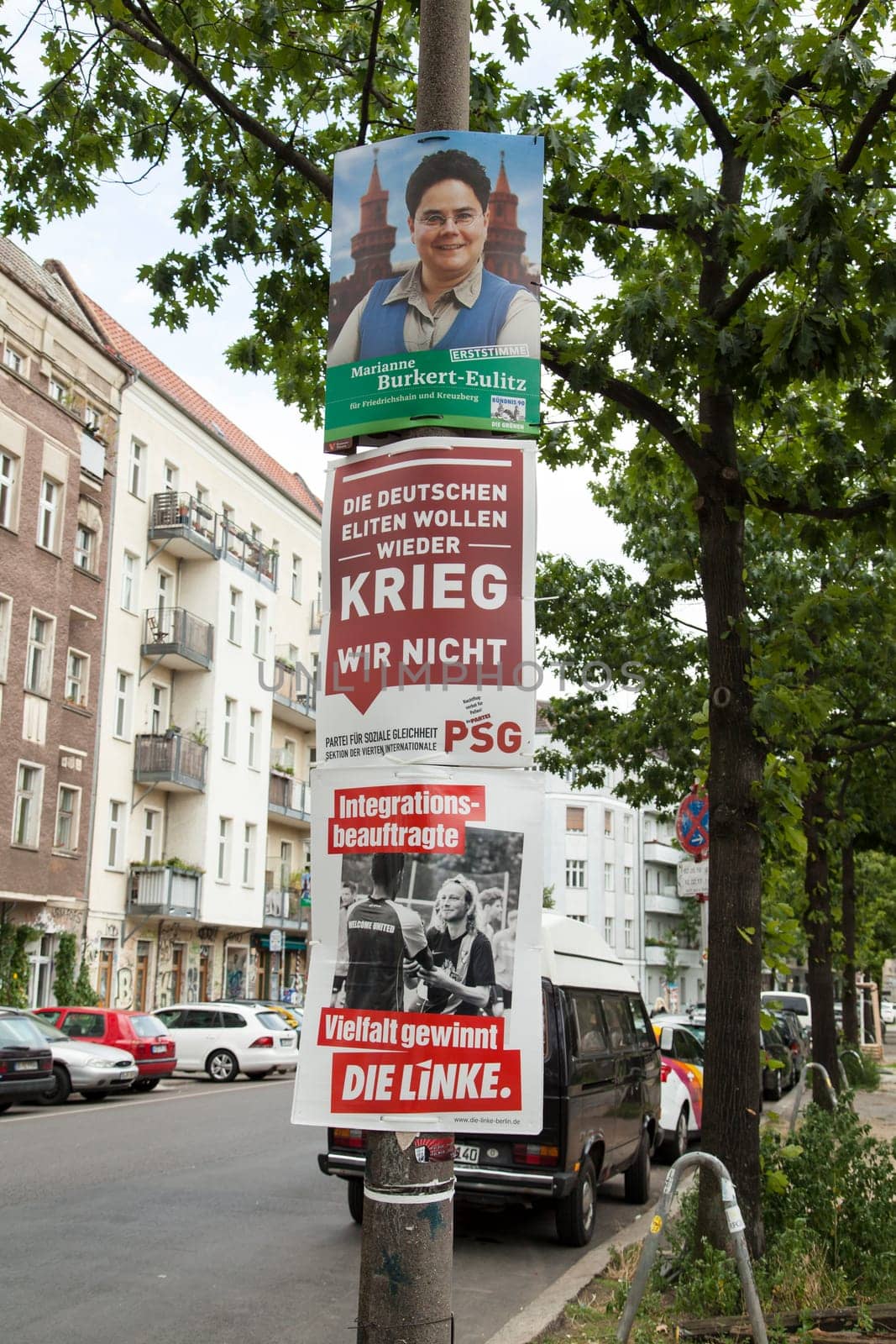 Election advertising in Berlin 2016