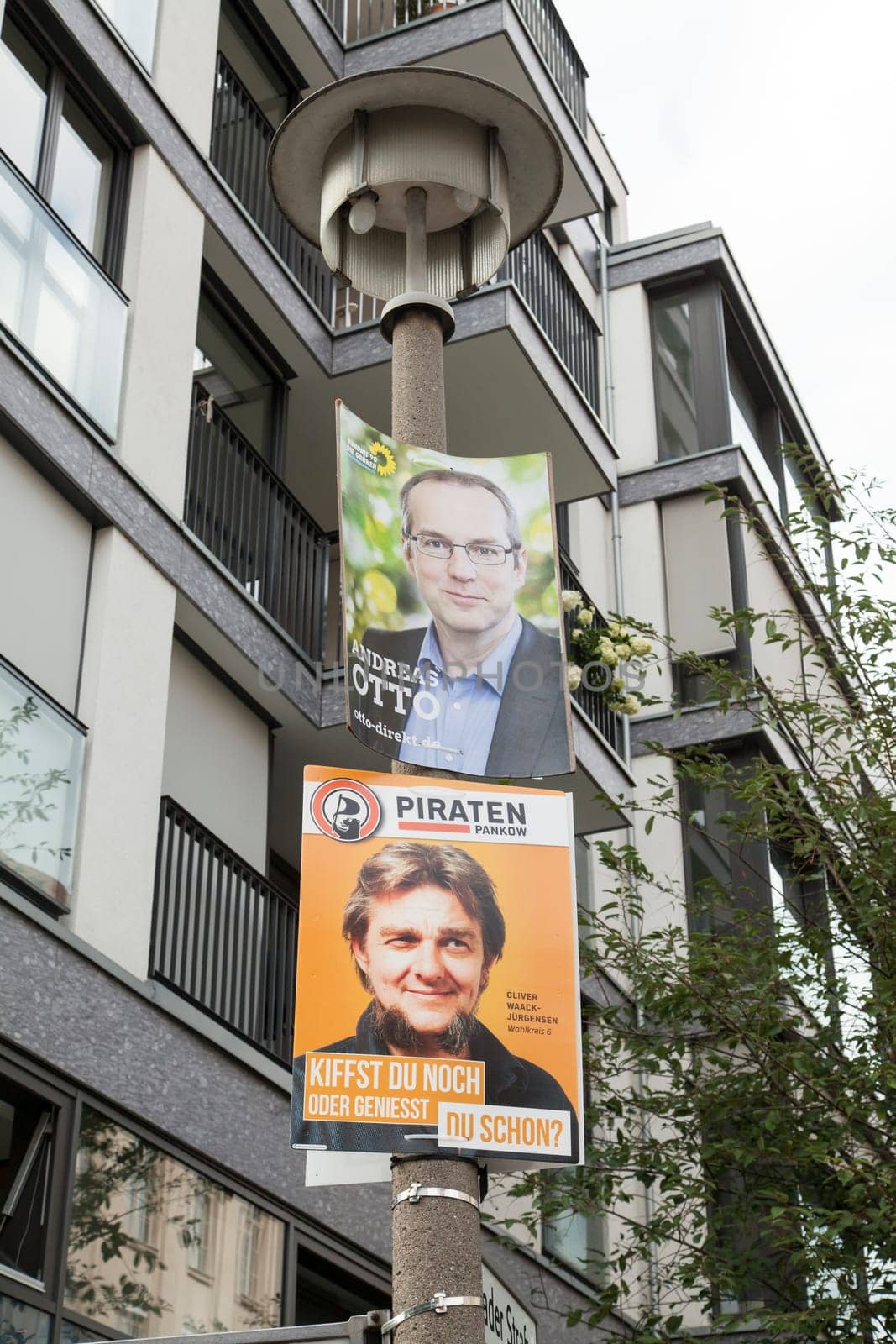 Election Advertising Berlin 2016 The Greens and Pirates