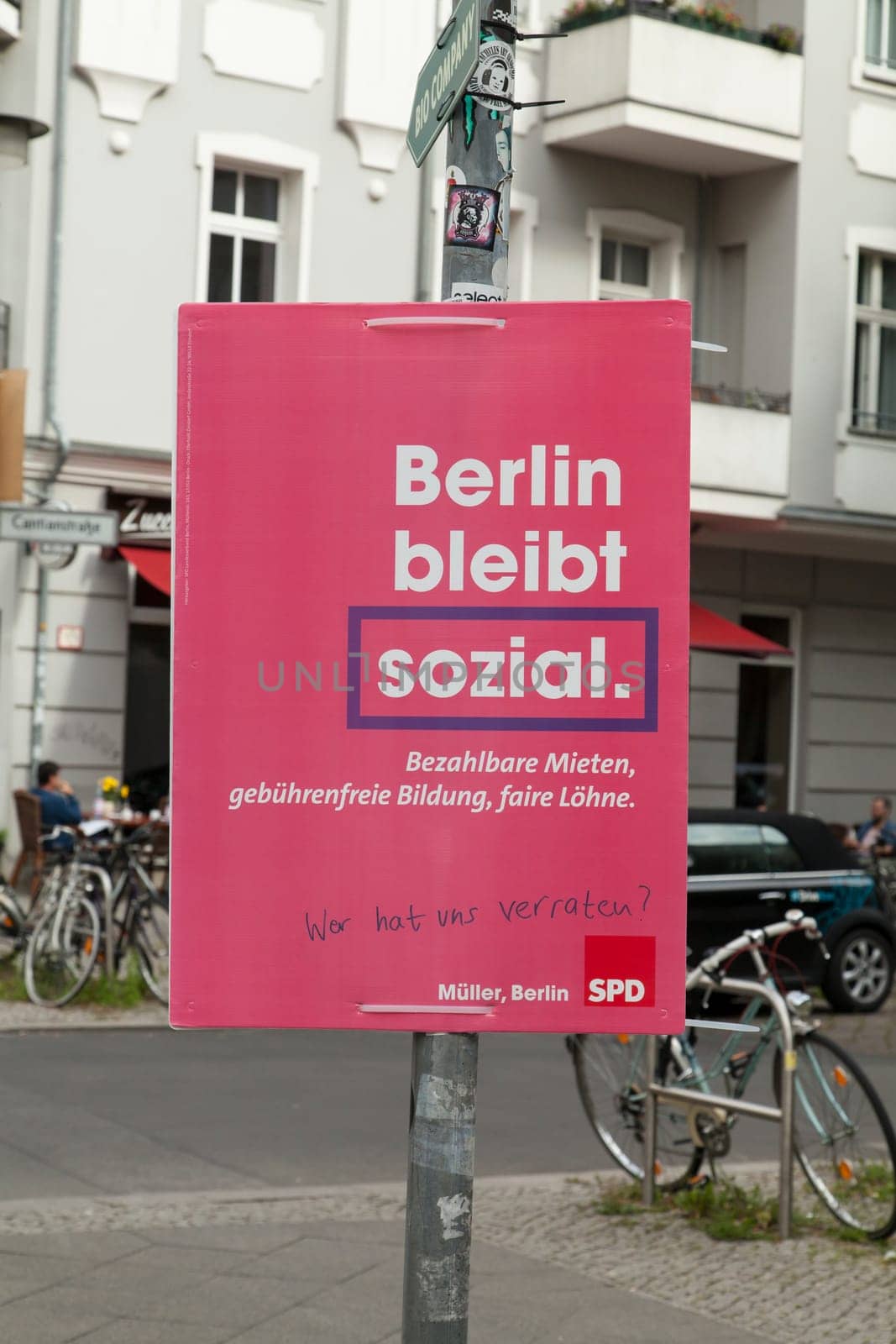 Election Advertising Berlin 2016 SPD