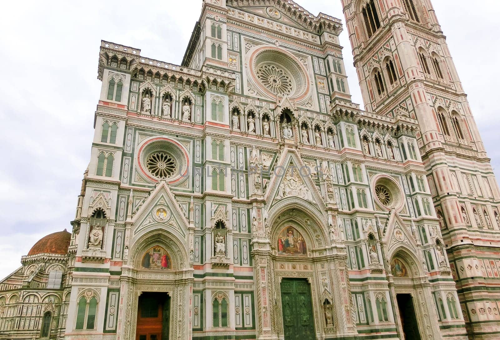Basilica of Santa Maria del Fiore or Basilica of Saint Mary of the Flower in Florence, Italy
