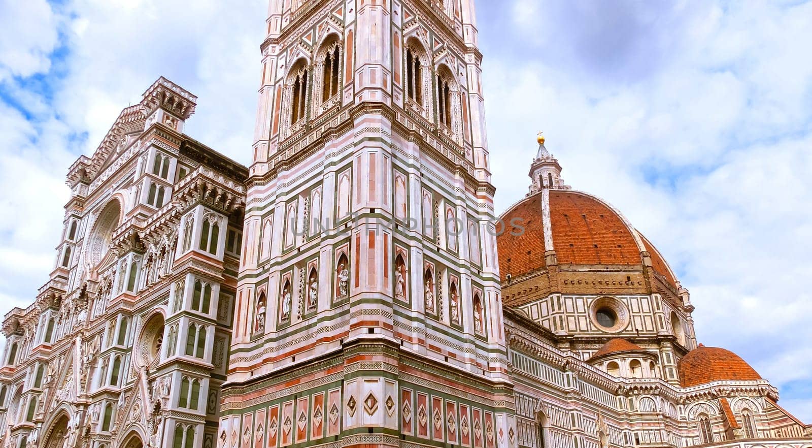 Basilica of Santa Maria del Fiore or Basilica of Saint Mary of the Flower in Florence, Italy