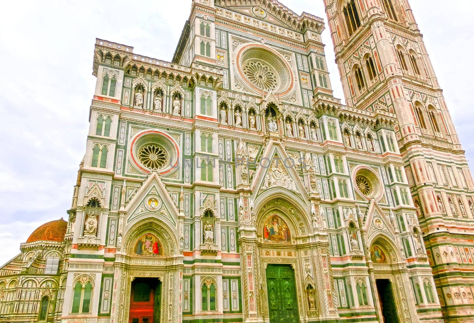 Basilica of Santa Maria del Fiore or Basilica of Saint Mary of the Flower in Florence, Italy