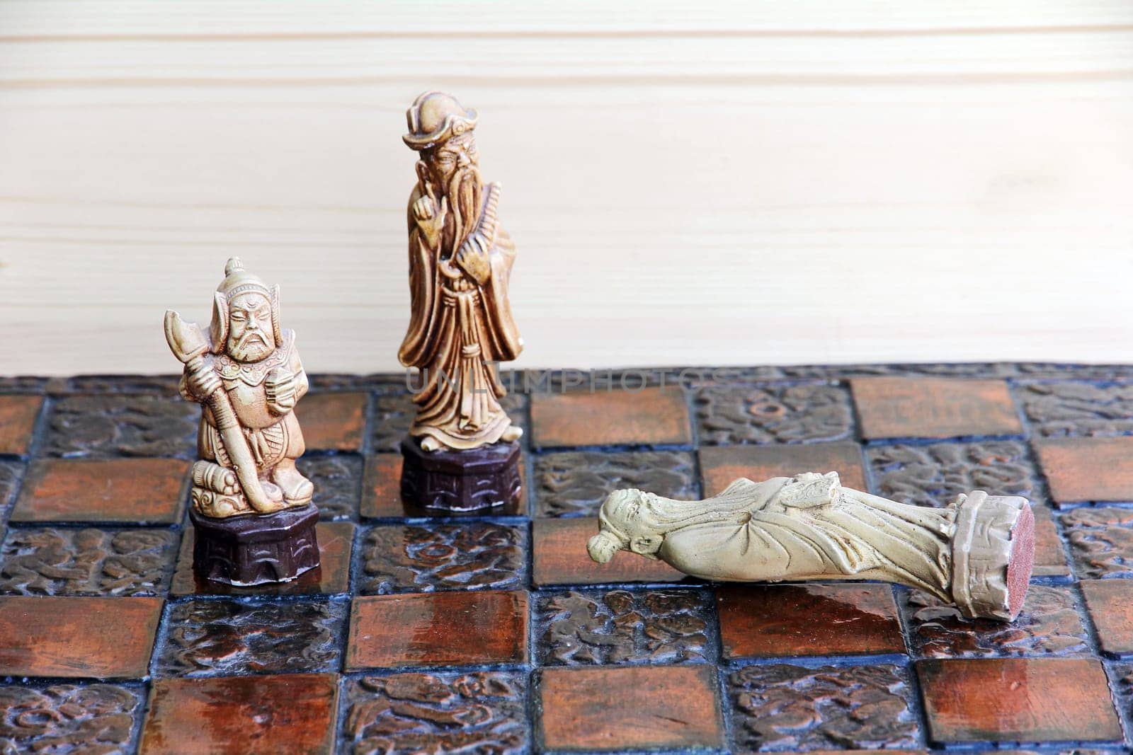 The game - Two win,one loses. Battle in life and in chess