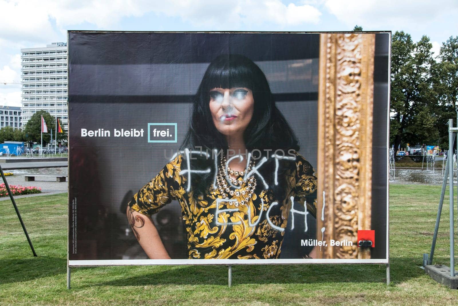 SPD election poster in Berlin 2016