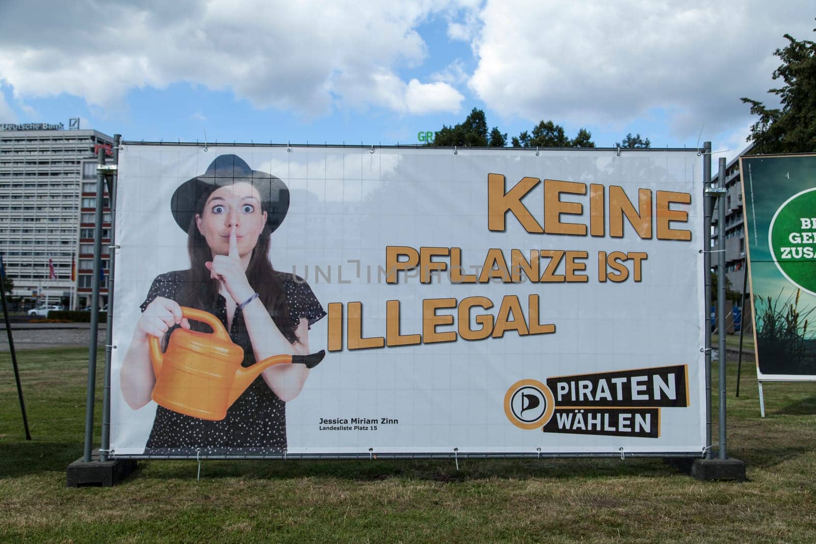 Election poster of the Pirates in Berlin 2016