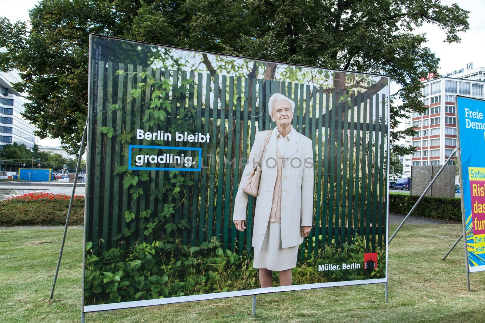 Election poster SPD 2016 in Berlin