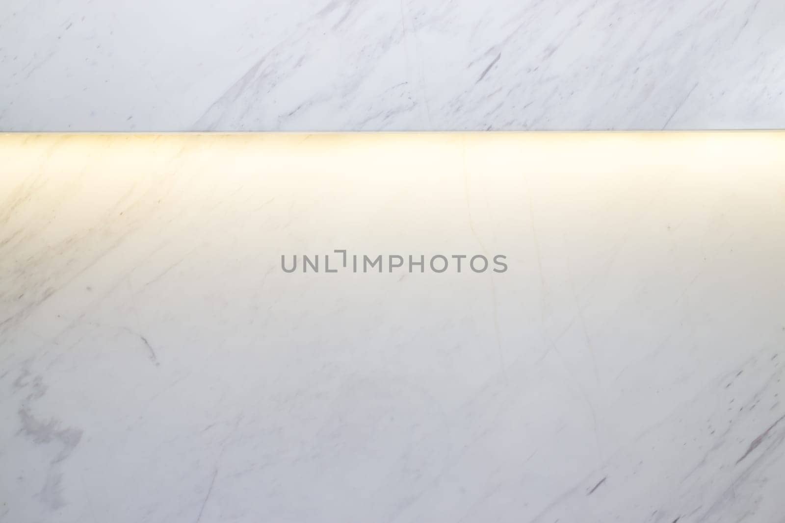 White marble texture background with rim light, stock photo