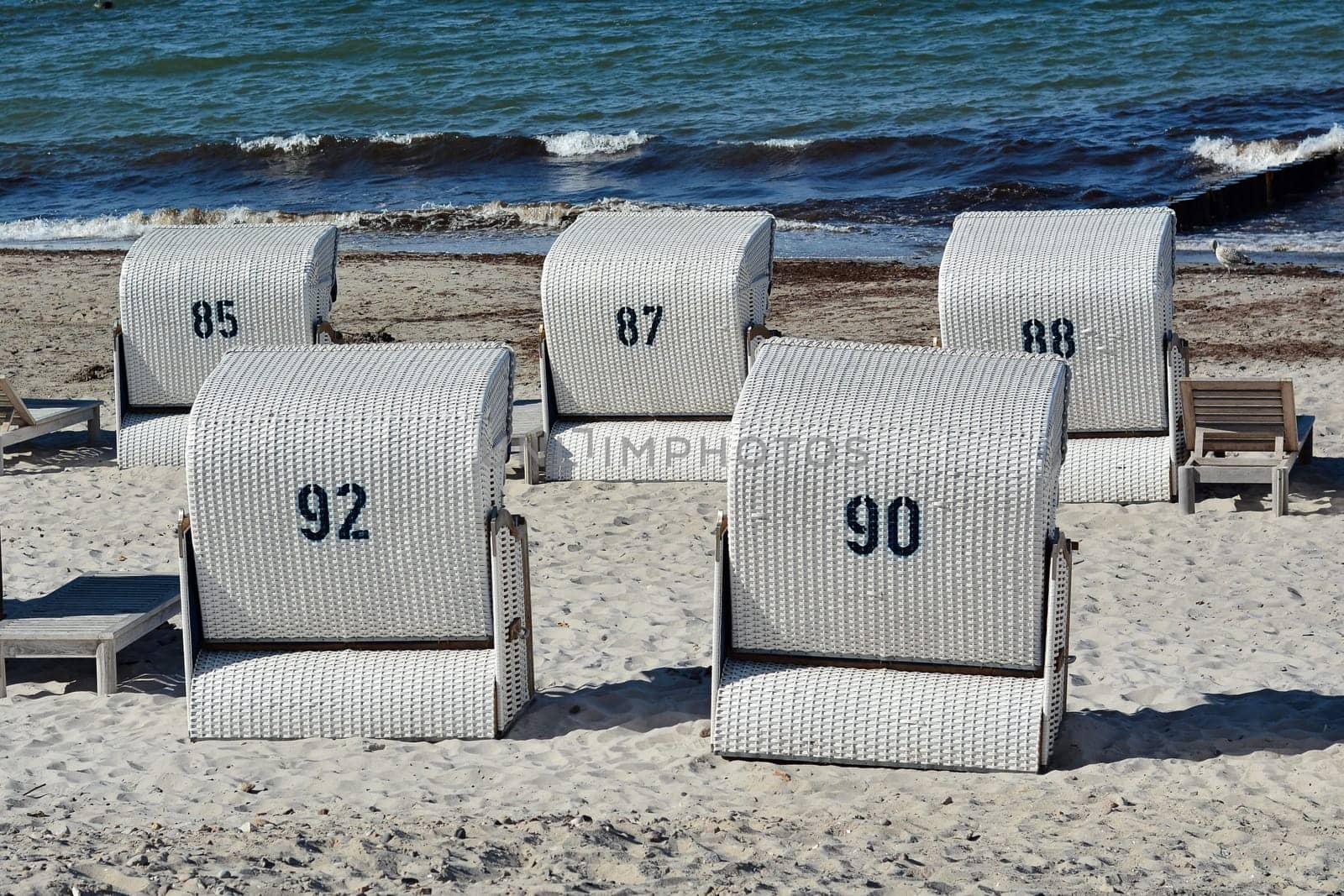 Beach baskets in Heiligendamm