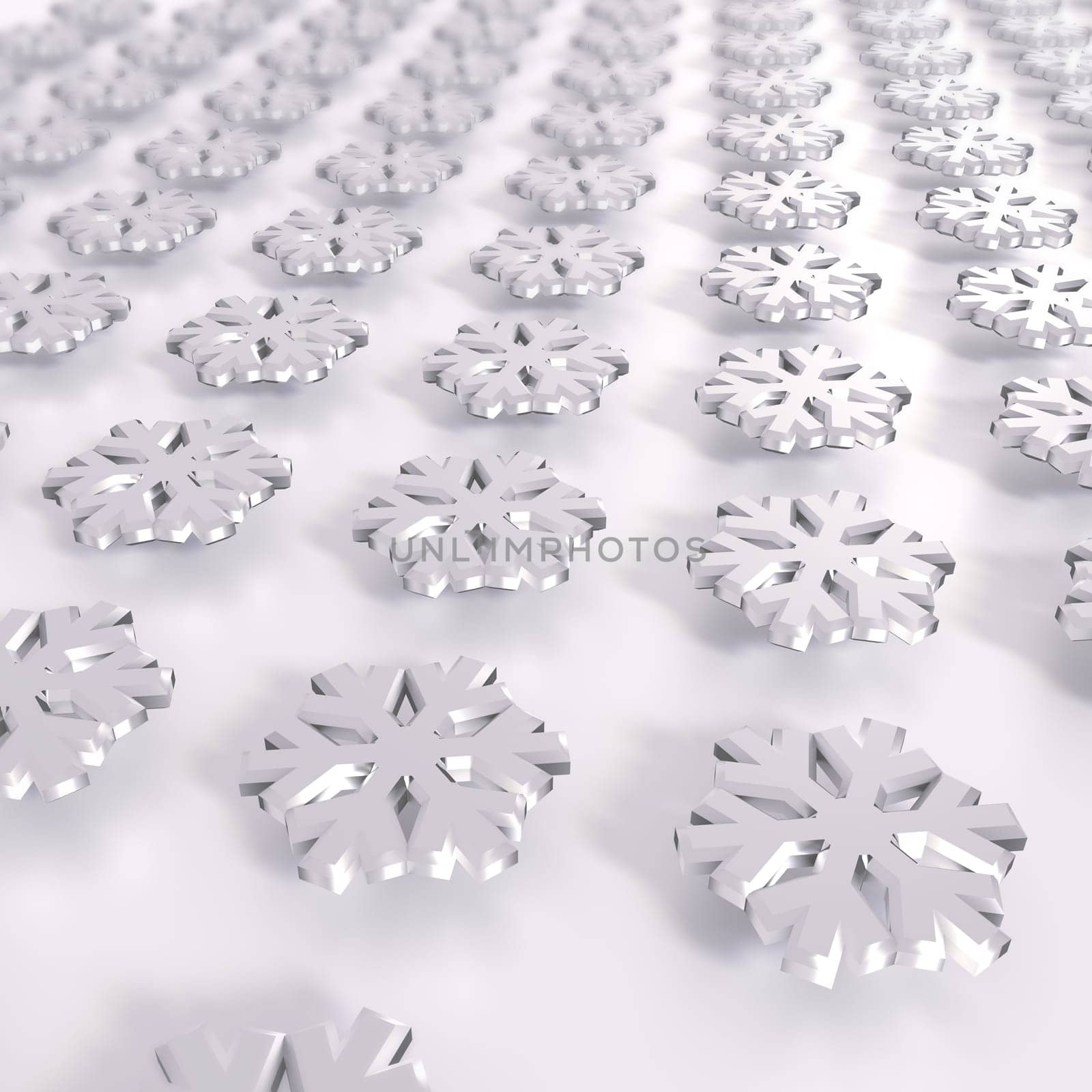 Lots of snowflakes