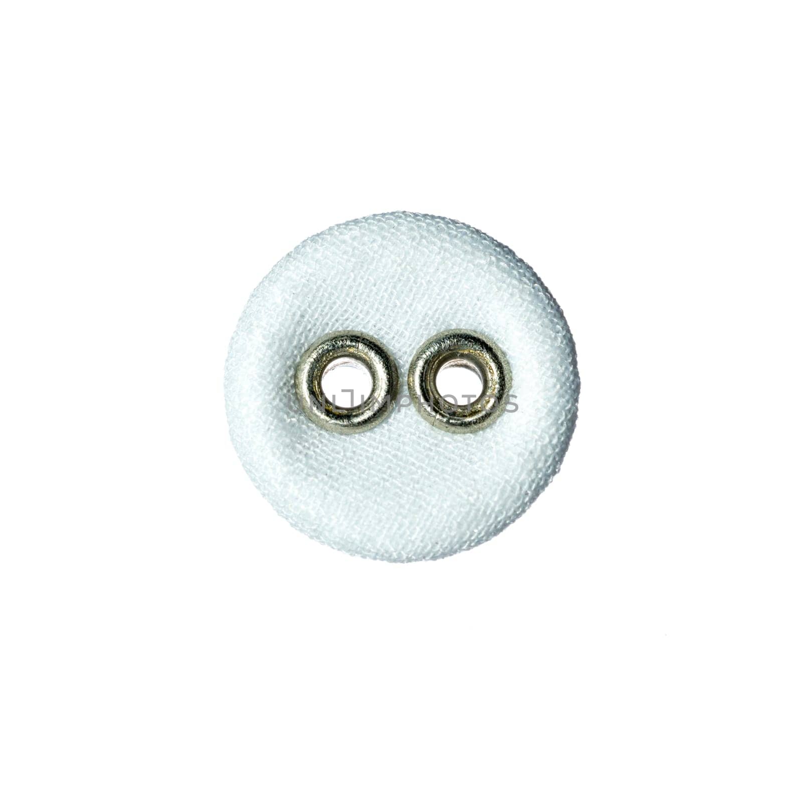 textile circle a fashion objet isolated on white background