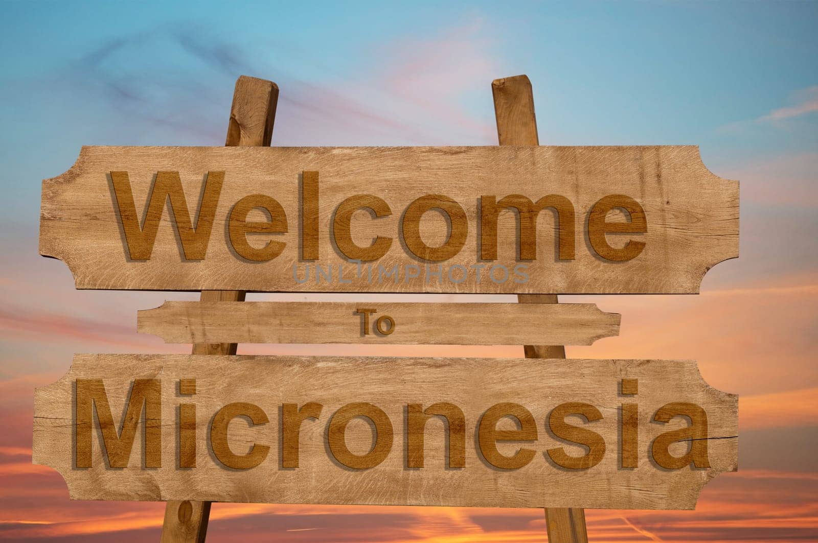 welcome to jamaica sign on wood background with blending national flag