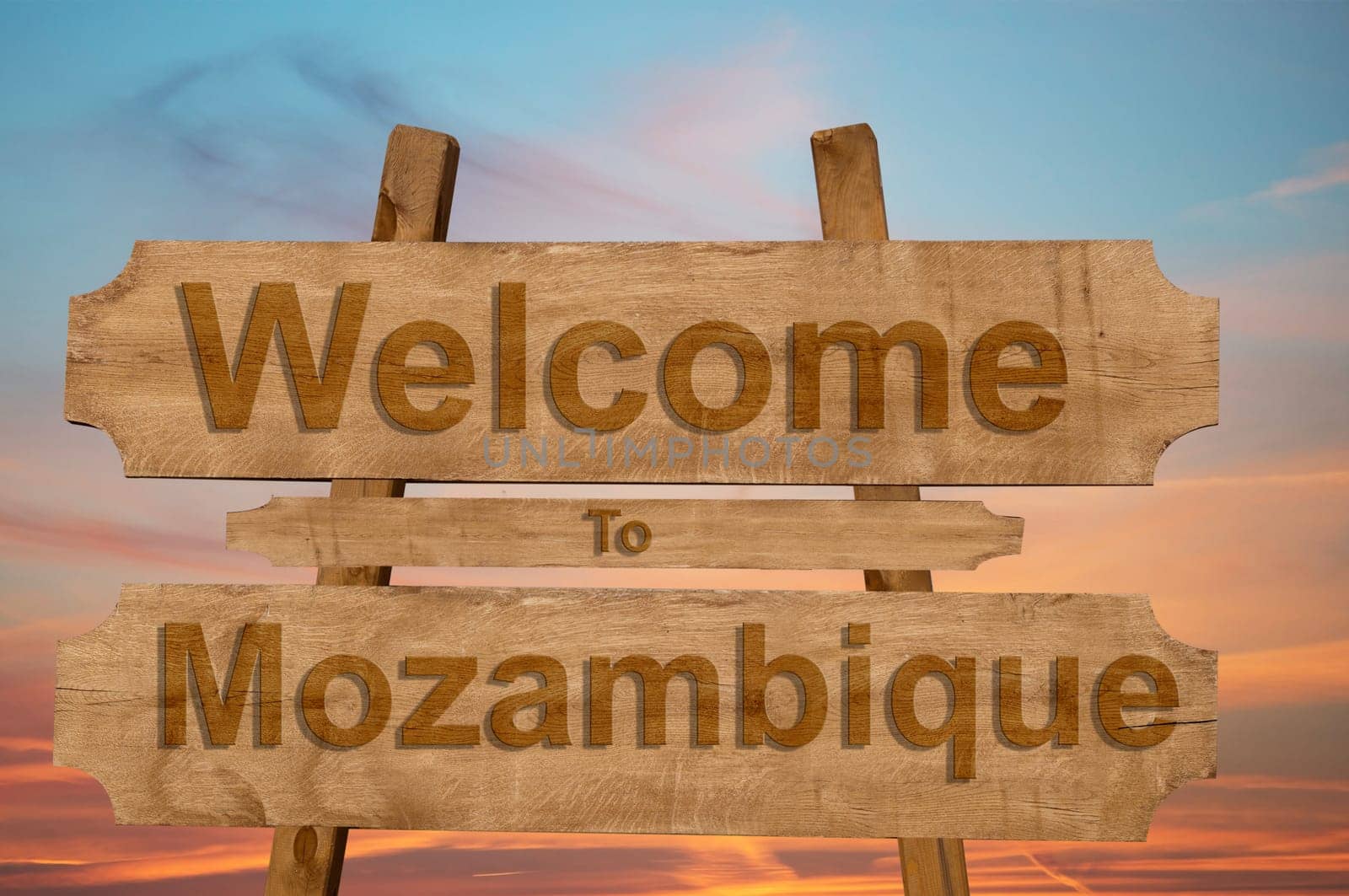 welcome to jamaica sign on wood background with blending national flag