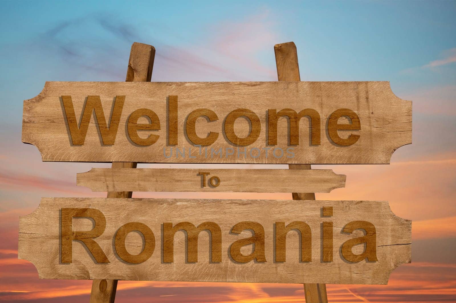 welcome to jamaica sign on wood background with blending national flag