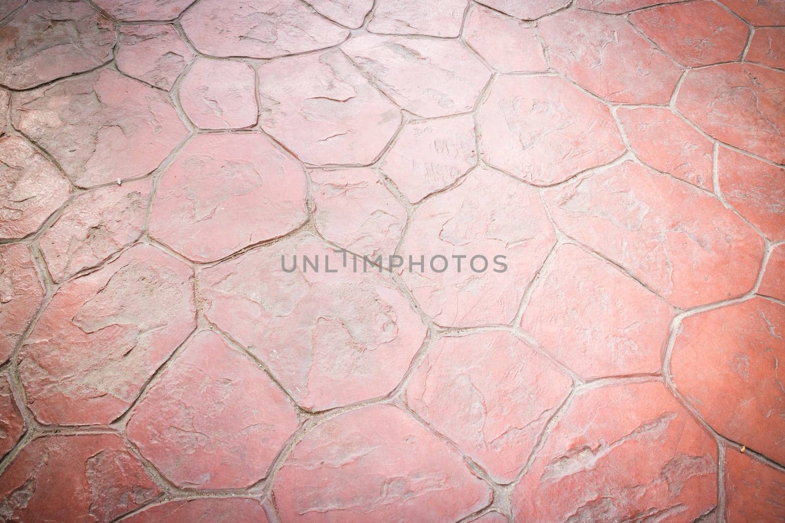 Old red sidewalk texture background, stock photo