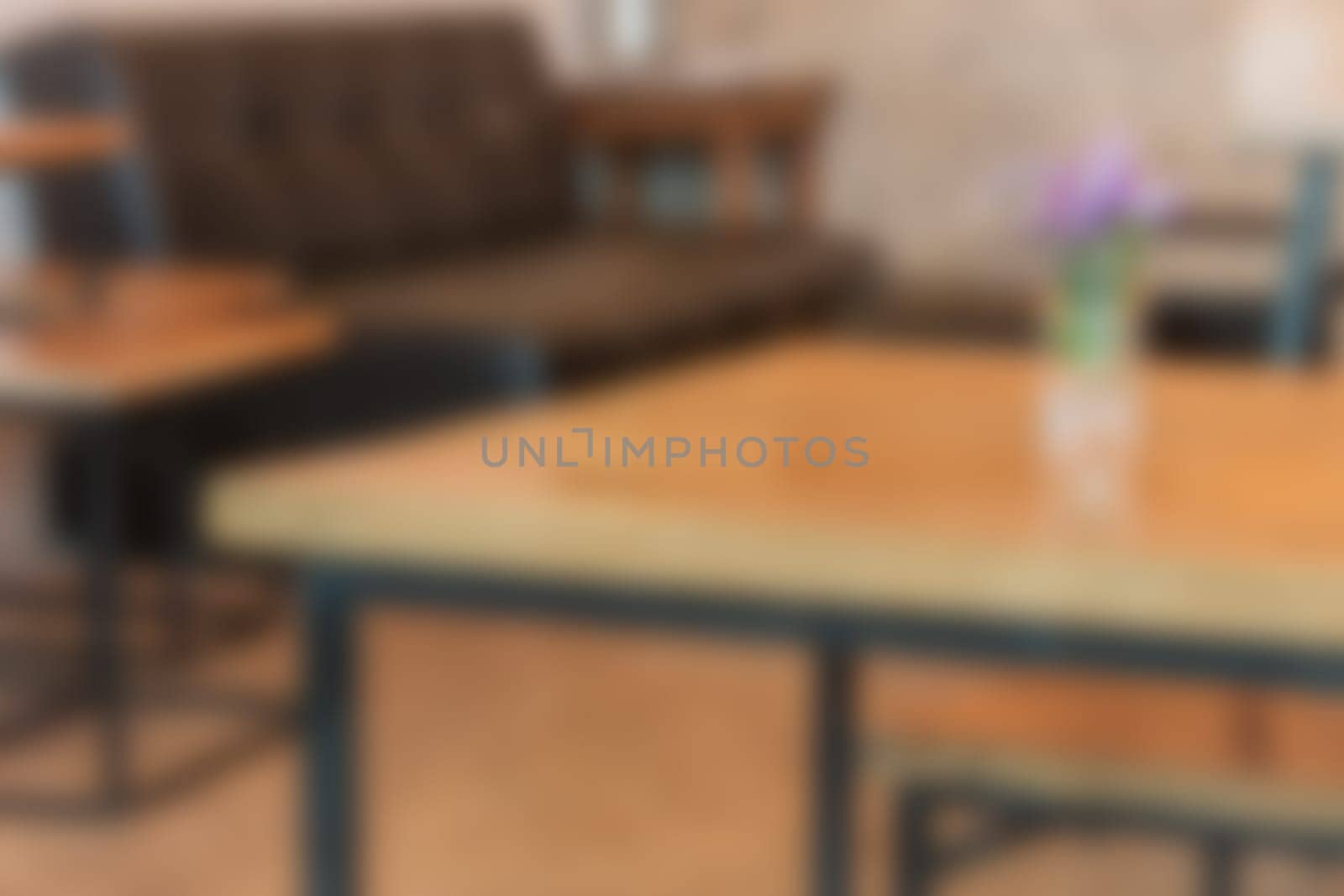 Decoration interior in coffee shop, stock photo