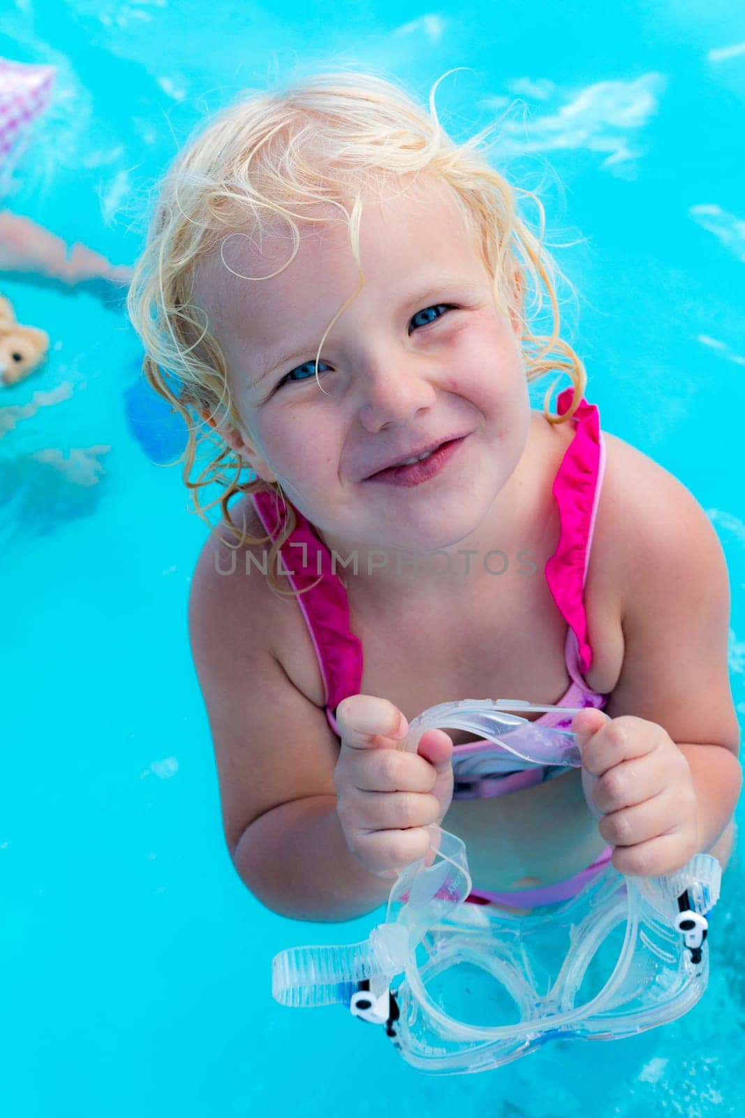 Girls in the water