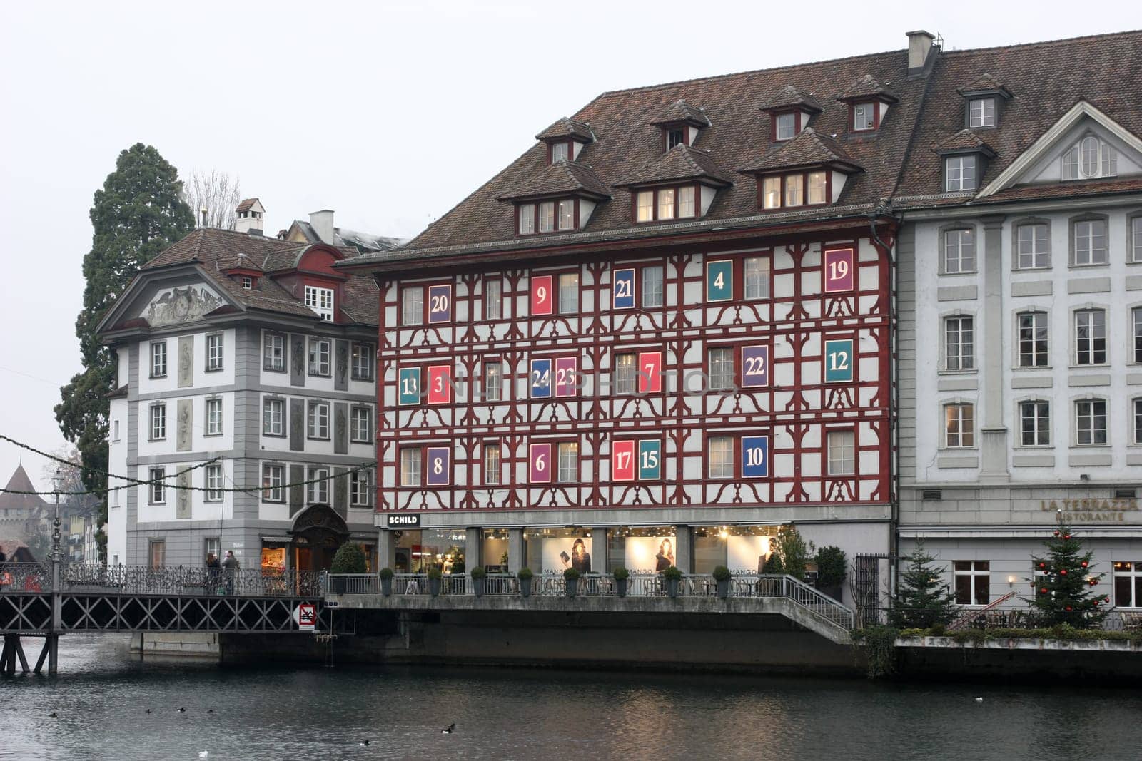 Lucerne, Switzerland - Novembre 24 2016.
