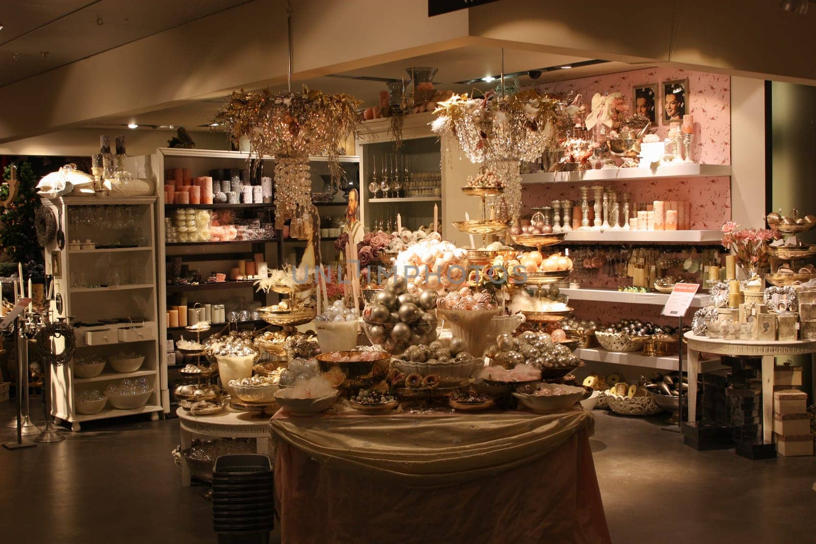 Vaduz, Liechtenstein - November 21, 2011 Christmas Showcase in department store
