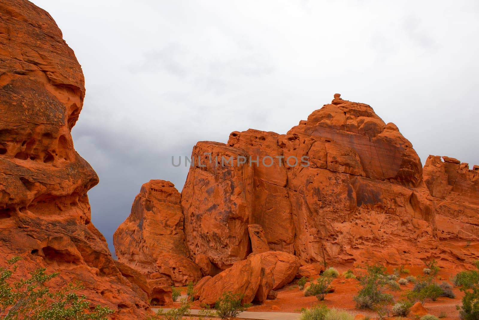 Valley of Fire State Park is the oldest state park in Nevada, USA and was designated as a National Natural Landmark in 1968.