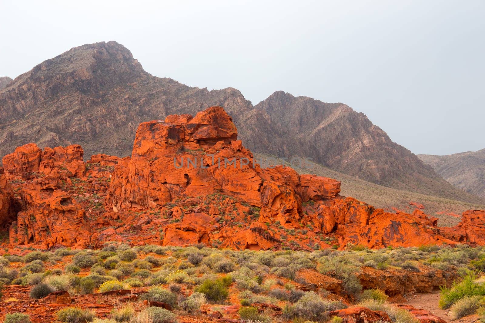 Valley of Fire State Park is the oldest state park in Nevada, USA and was designated as a National Natural Landmark in 1968.
