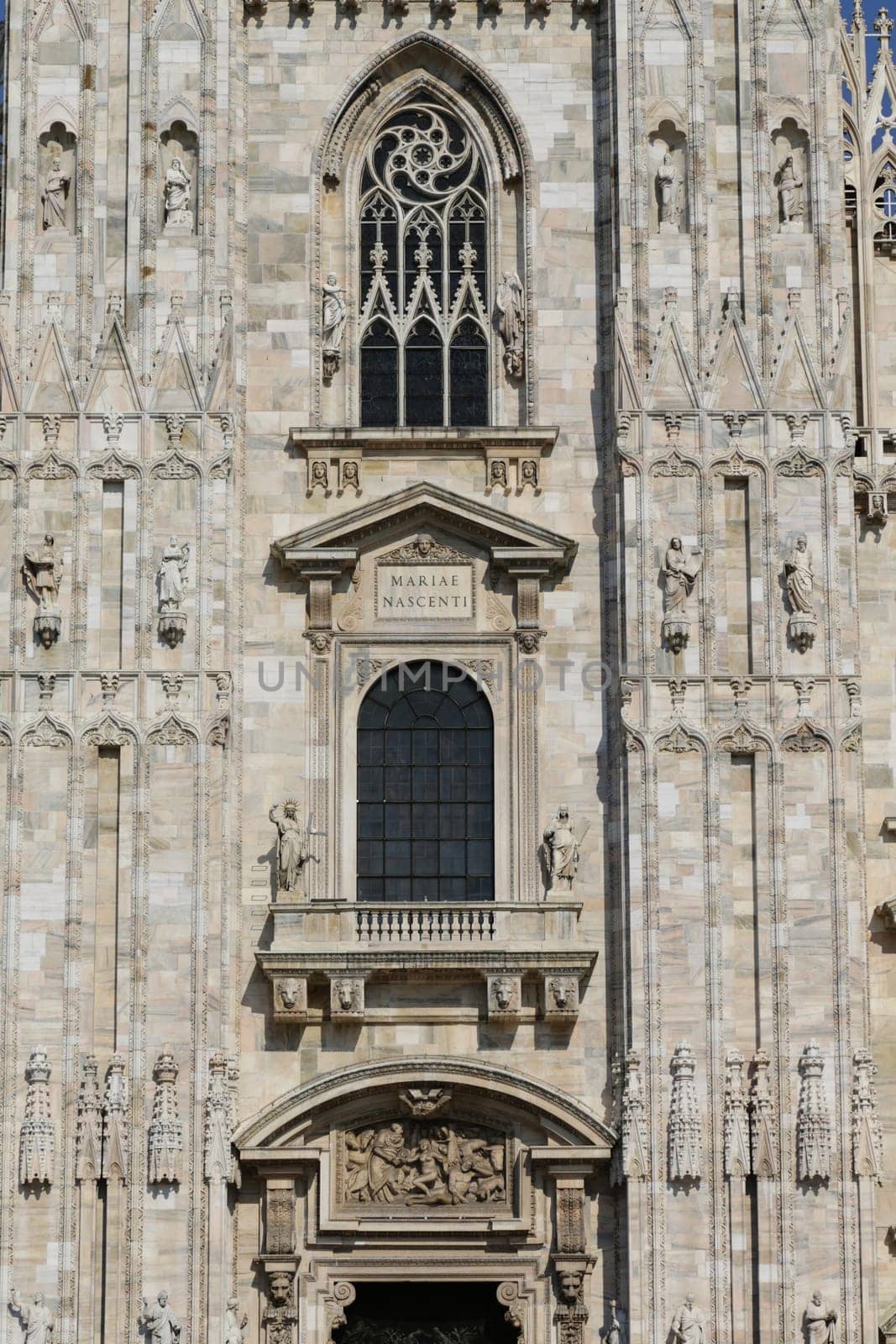 The Milan Cathedral or Duomo di Milano is the gothic cathedral church of Milan