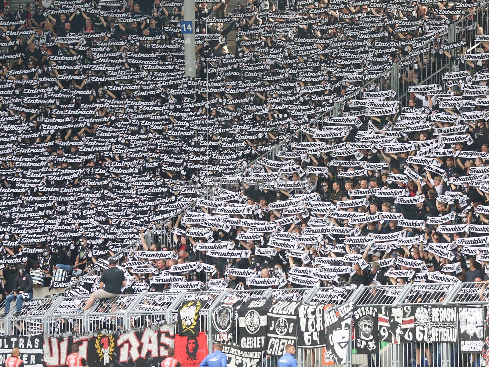 DFB-Pokal 2016/17 - 1.FC Magdeburg against Eintracht Frankfurt on 21.08.2016 in the MDCC-Arena Magdeburg