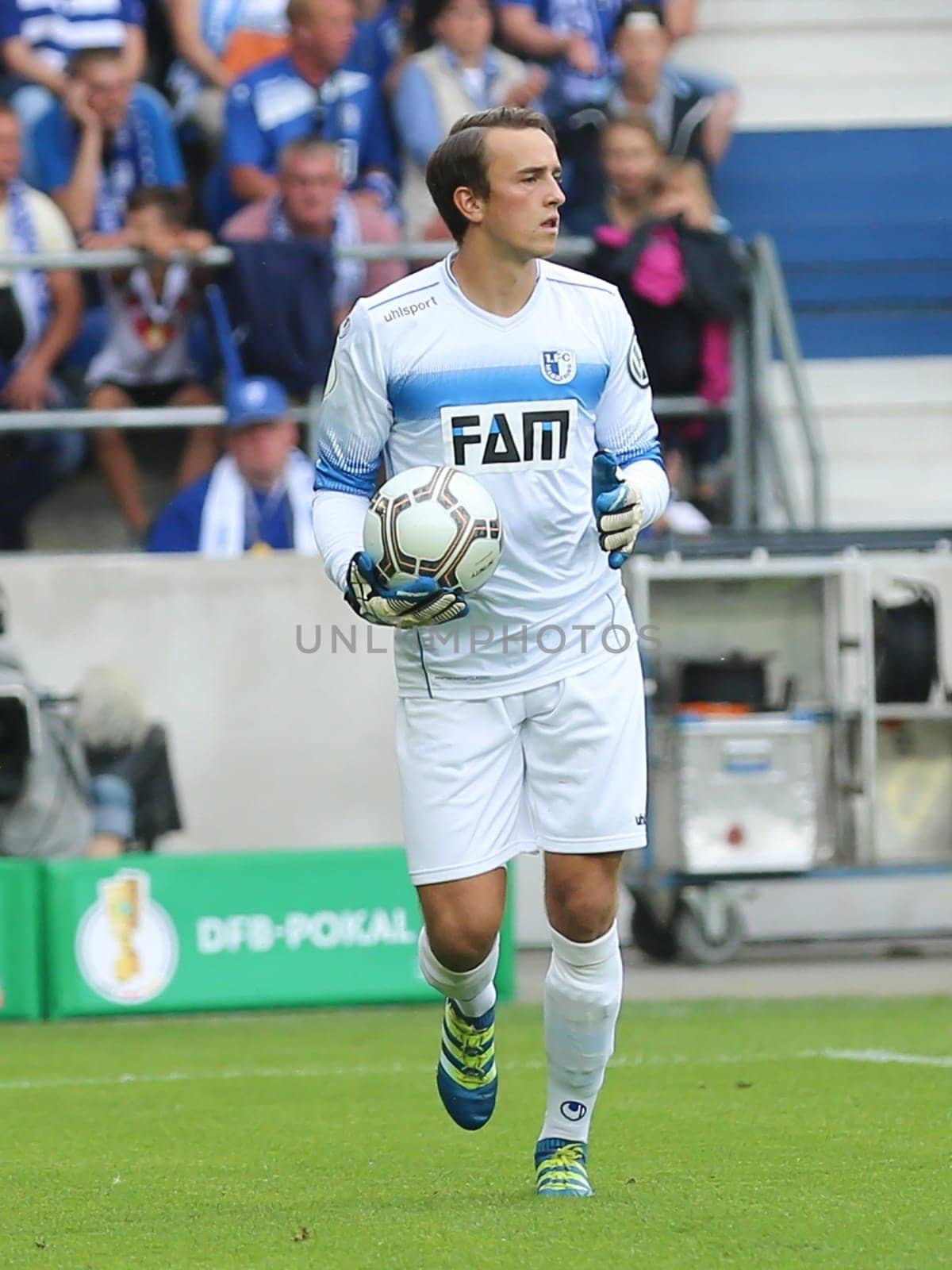 DFB-Pokal 2016/17 - 1.FC Magdeburg against Eintracht Frankfurt on 21.08.2016 in the MDCC-Arena Magdeburg