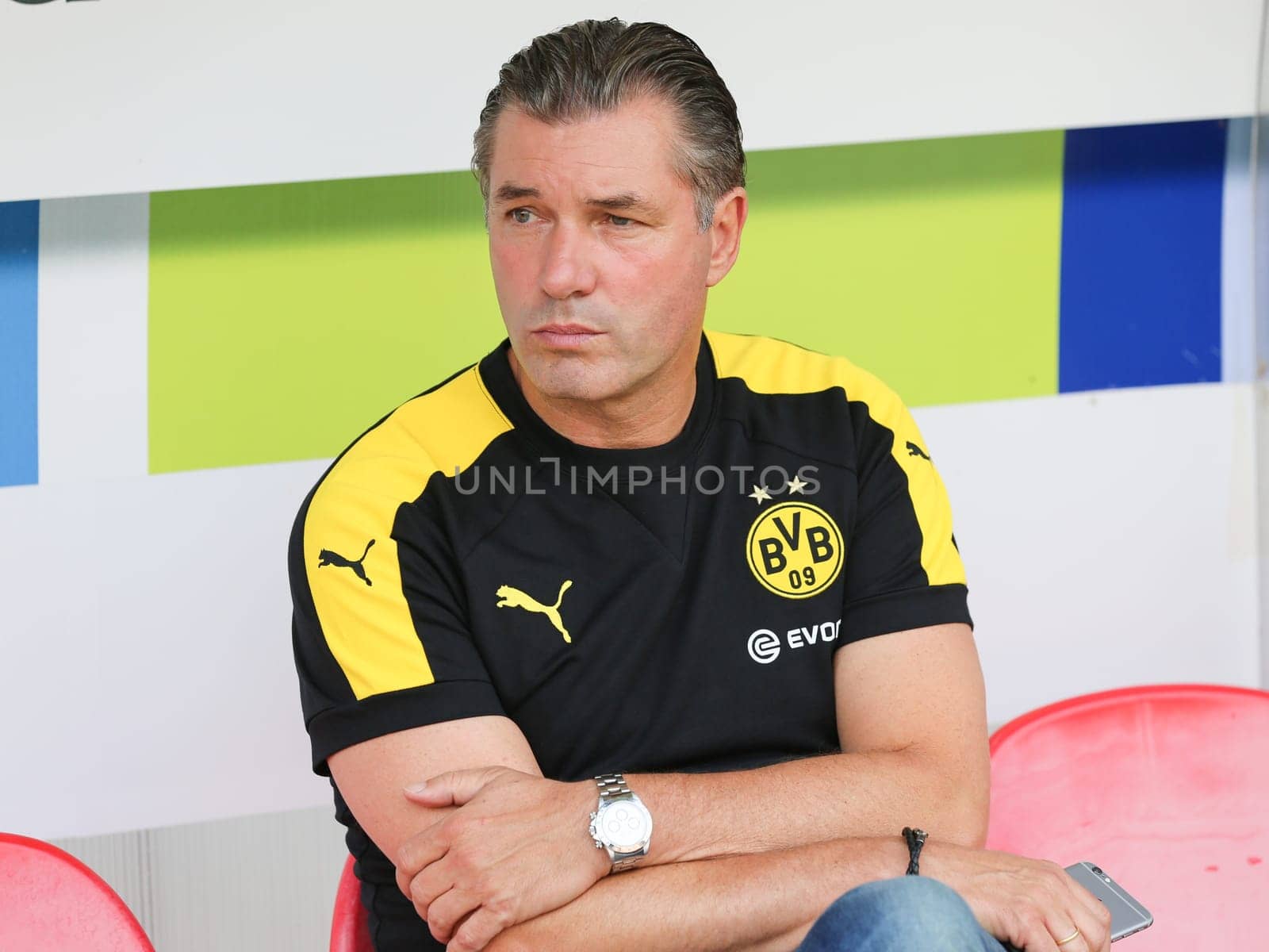 Test match Hallescher FC against Borussia Dortmund on 23.08.2016 in the Erdgas Sportpark Halle/Saale