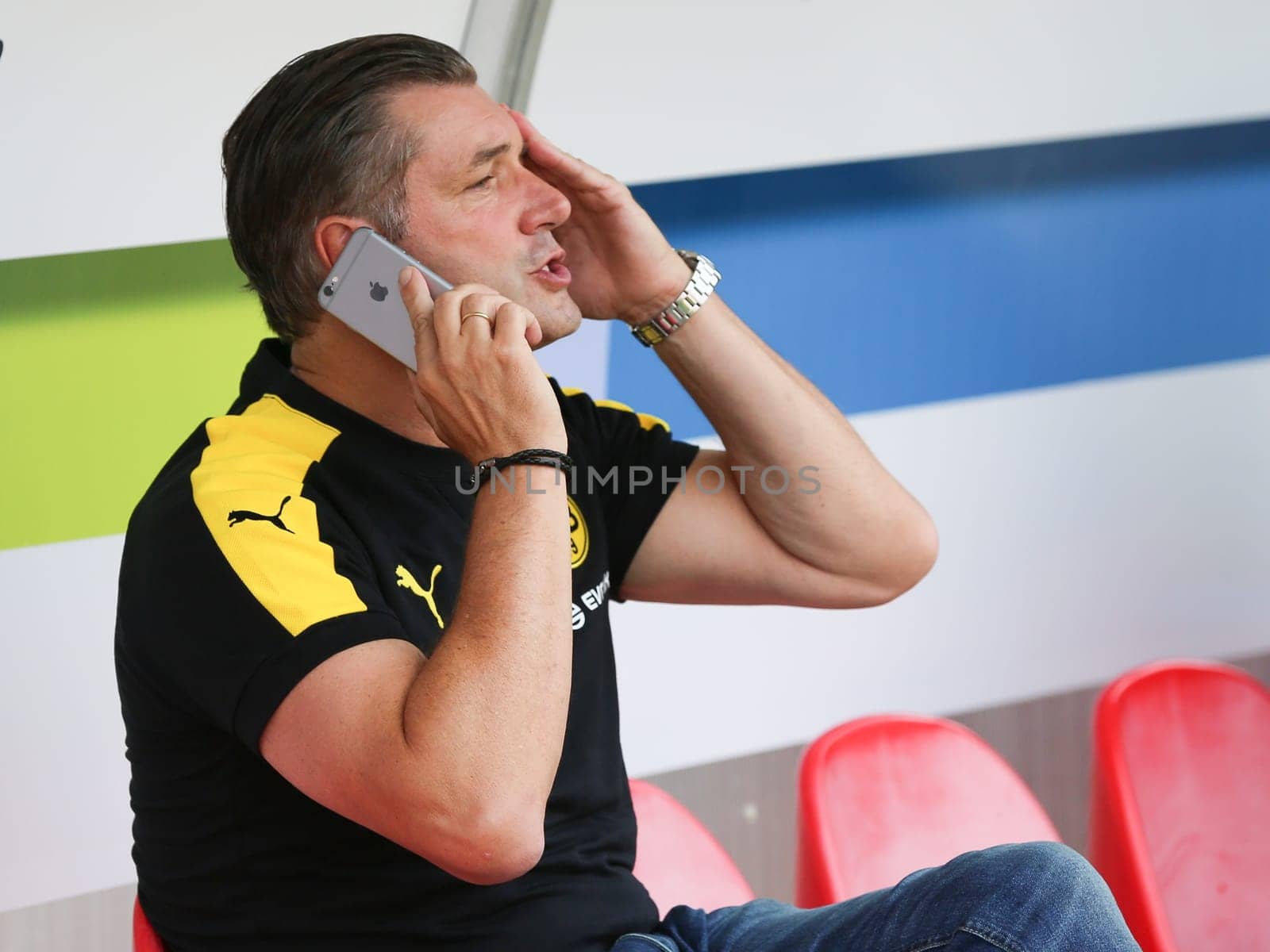 Test match Hallescher FC against Borussia Dortmund on 23.08.2016 in the Erdgas Sportpark Halle/Saale
