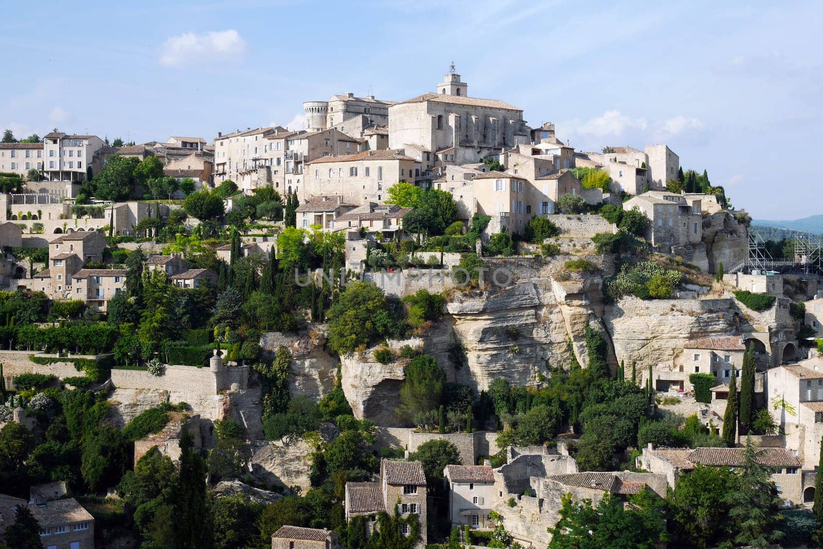 Gorde's beautiful mountain village in Provence