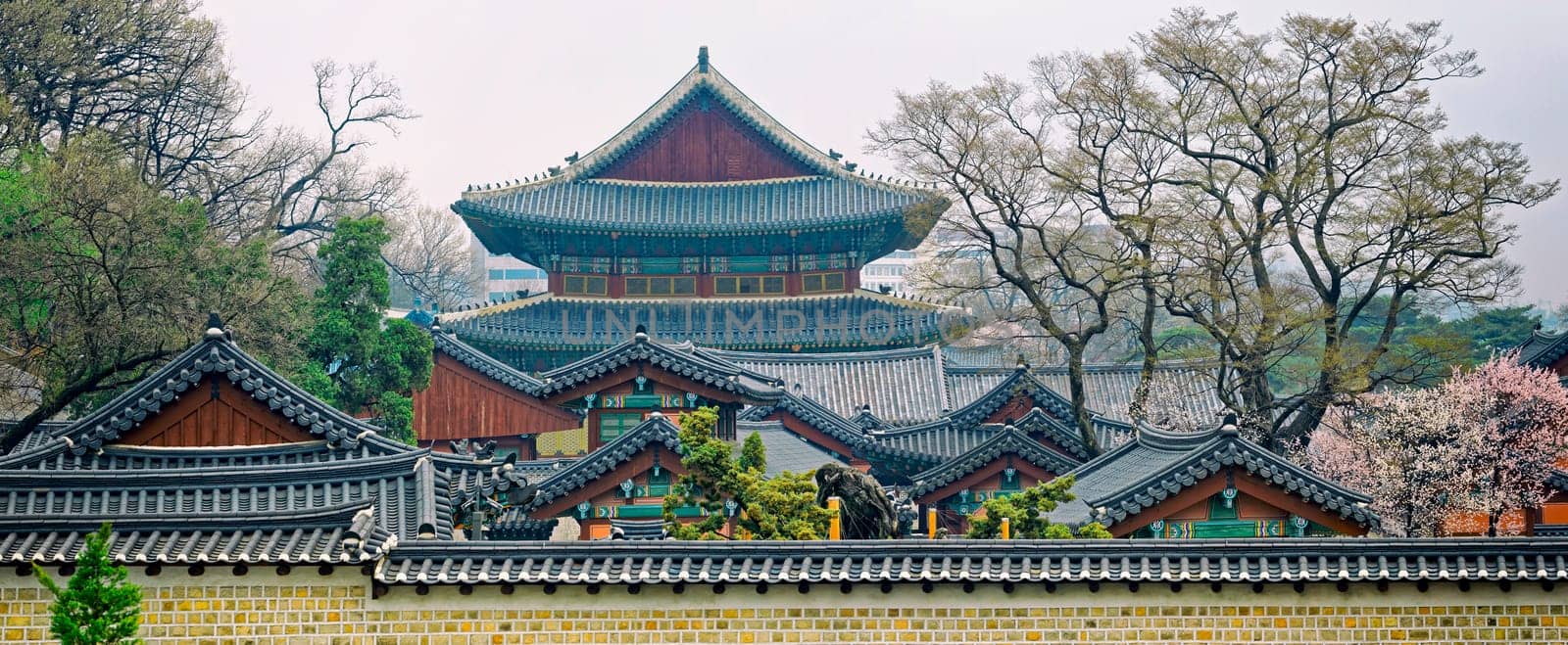 Gyeongbokgung Palace in Seoul, South Korea.